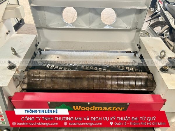 Máy bào cuốn dao xoắn 600mm WM600HSB đã qua sử dụng