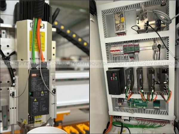 Máy cnc 1 đầu thay dao tự động YHS-12TD