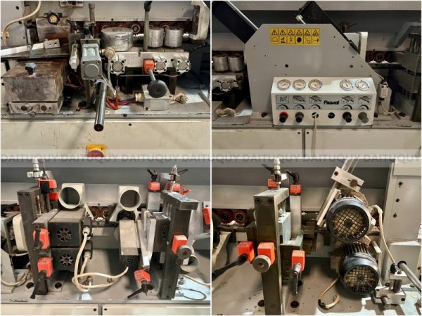 Máy dán cạnh 6cn Fravol Rapid R5 đã qua sử dụng