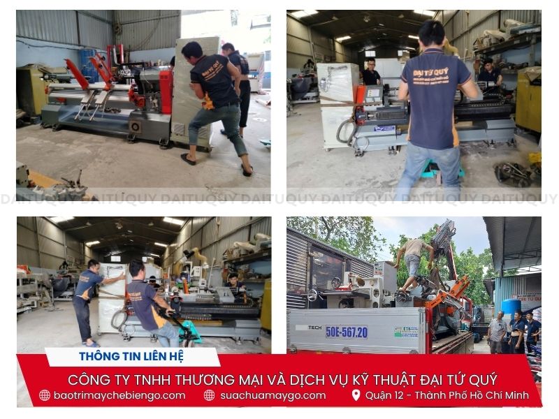 Bàn giao, lắp đặt và hướng dẫn vận hành máy tiện gỗ cnc cho anh Cường tại Tây Ninh